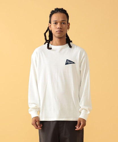 Pilgrim Surf+Supply Zaｍbia Pennant Team Tee / 長袖T恤