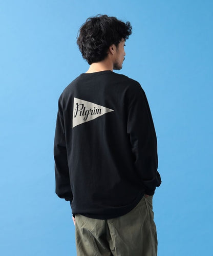 Pilgrim Surf+Supply Zaｍbia Pennant Team Tee / 長袖T恤