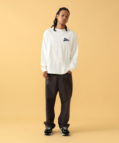 Pilgrim Surf+Supply Zaｍbia Pennant Team Tee / 長袖T恤