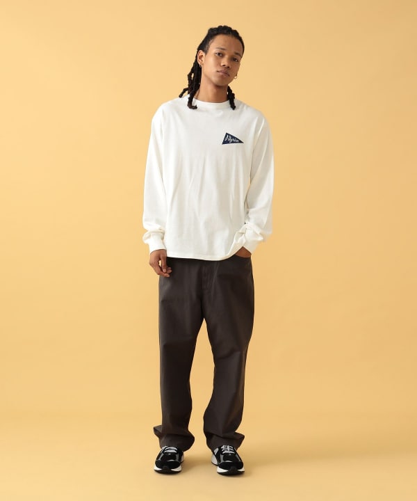 Pilgrim Surf+Supply Zaｍbia Pennant Team Tee / 長袖T恤