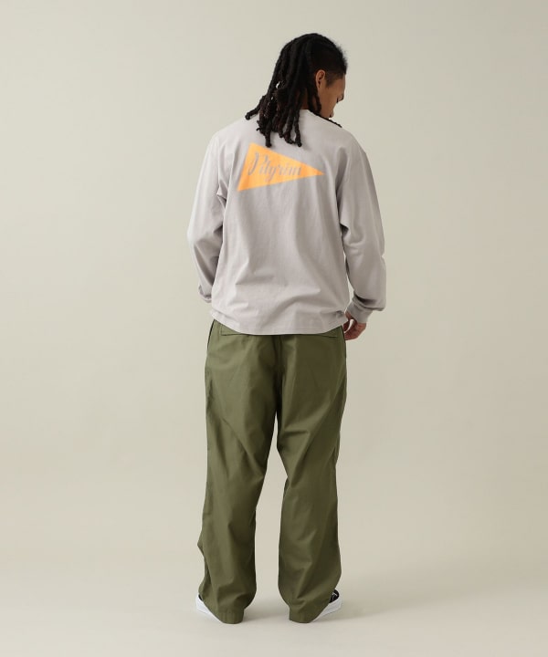 Pilgrim Surf+Supply Zaｍbia Pennant Team Tee / 長袖T恤