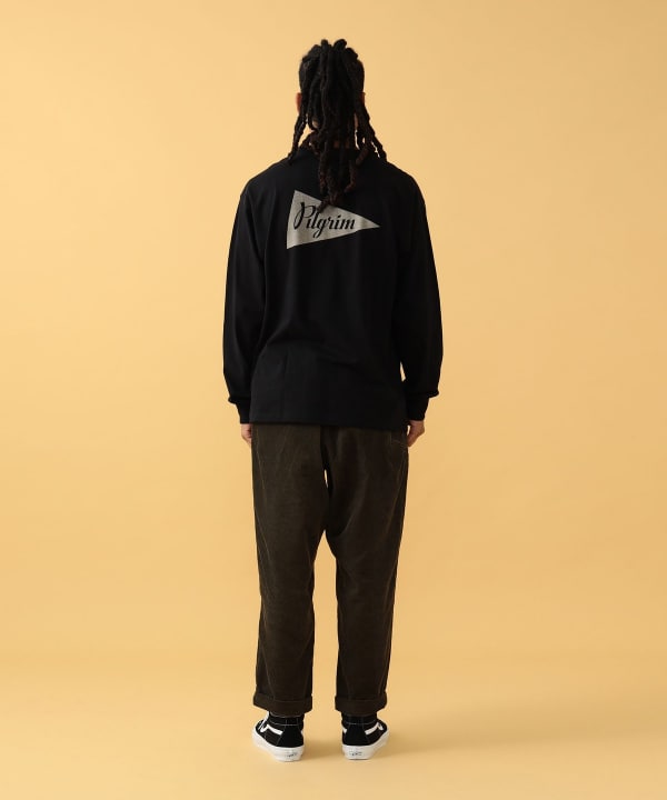 Pilgrim Surf+Supply Zaｍbia Pennant Team Tee / 長袖T恤