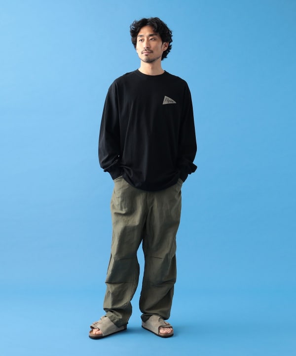 Pilgrim Surf+Supply Zaｍbia Pennant Team Tee / 長袖T恤