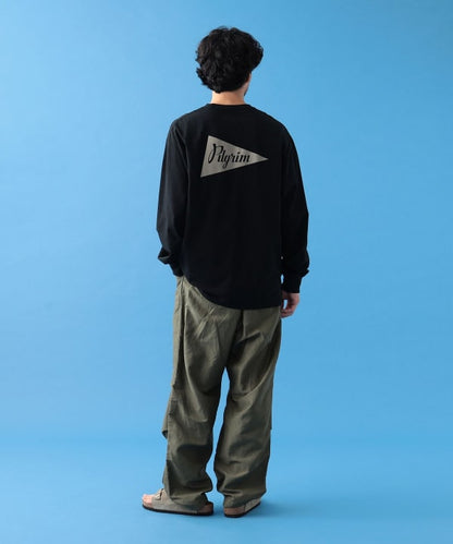 Pilgrim Surf+Supply Zaｍbia Pennant Team Tee / 長袖T恤
