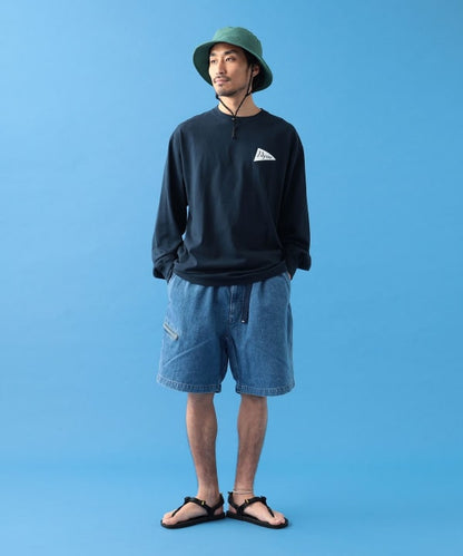 Pilgrim Surf+Supply Zaｍbia Pennant Team Tee / 長袖T恤