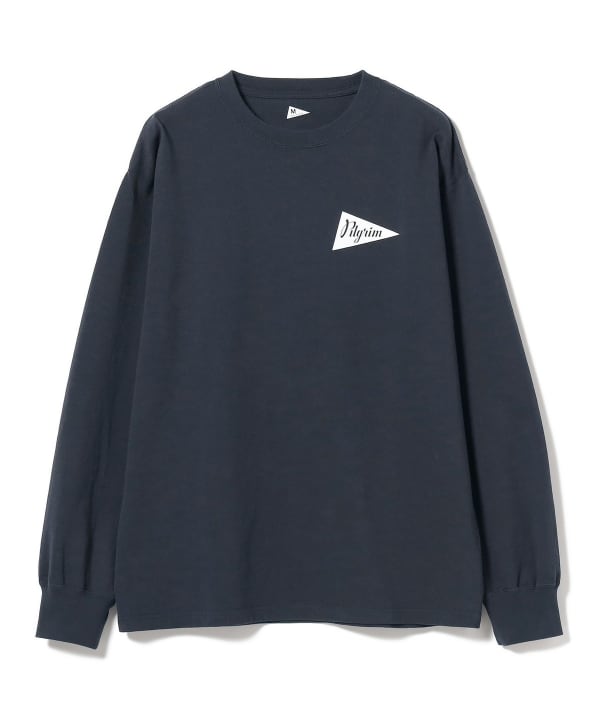 Pilgrim Surf+Supply Zaｍbia Pennant Team Tee / 長袖T恤