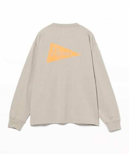 Pilgrim Surf+Supply Zaｍbia Pennant Team Tee / 長袖T恤