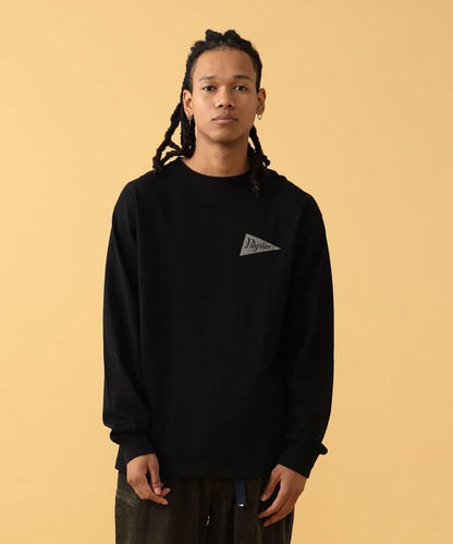 Pilgrim Surf+Supply Zaｍbia Pennant Team Tee / 長袖T恤