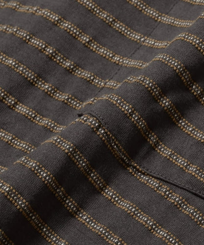 BEAMS PLUS / 立體織紋長袖口袋T恤