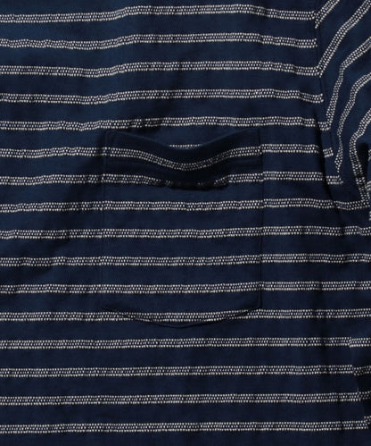 BEAMS PLUS / 立體織紋長袖口袋T恤