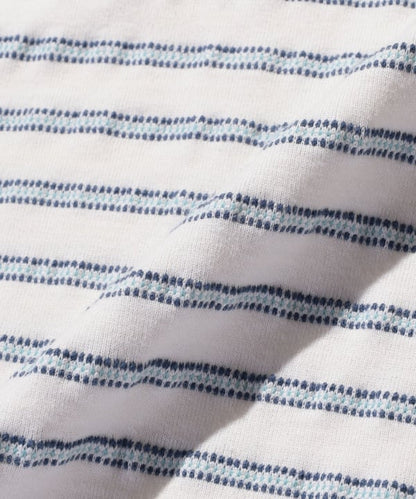 BEAMS PLUS / 立體織紋長袖口袋T恤