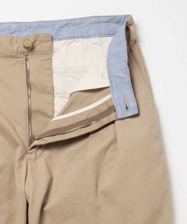 BEAMS PLUS 2 PLEATED CHINO PANTS / 2摺錐形神褲