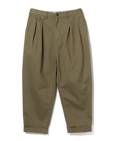 BEAMS PLUS 2 PLEATED CHINO PANTS / 2摺錐形神褲