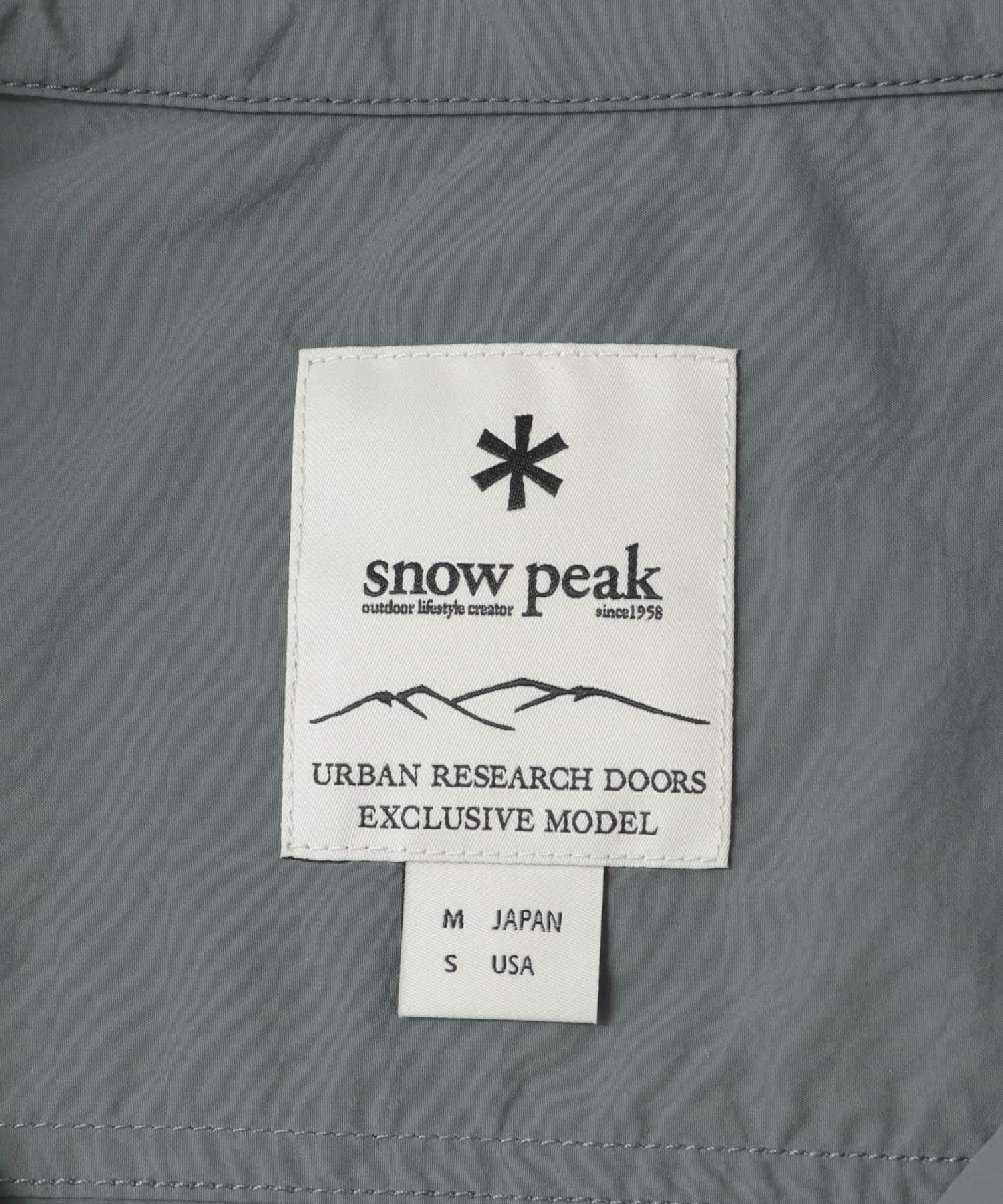 Snow Peak Apparel×DOORS　Nylon Tussah Blouson / 尼龍外套