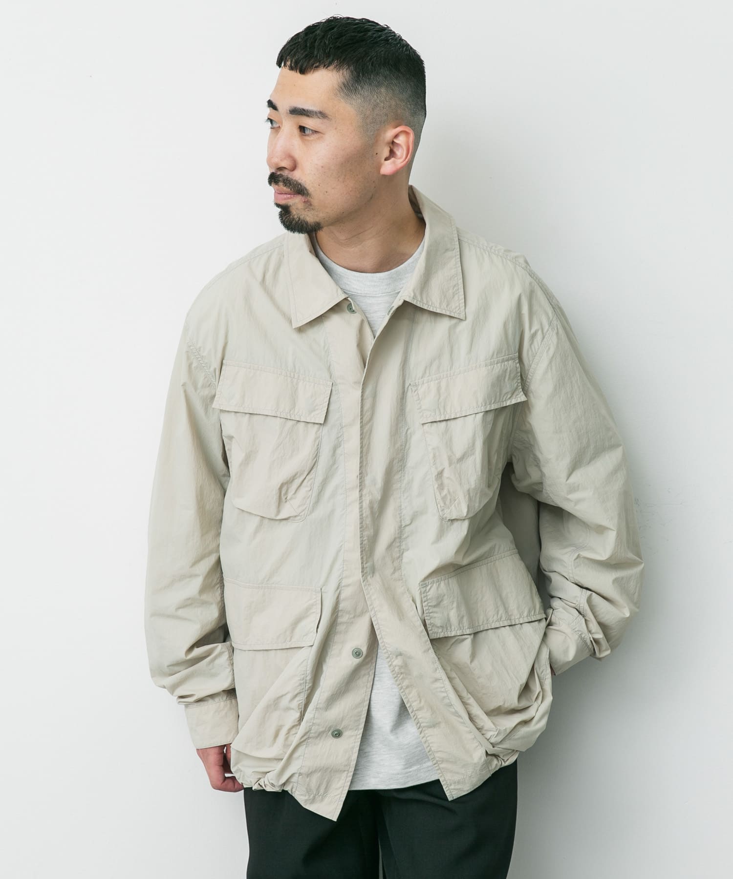 Snow Peak Apparel×DOORS　Nylon Tussah Blouson / 尼龍外套