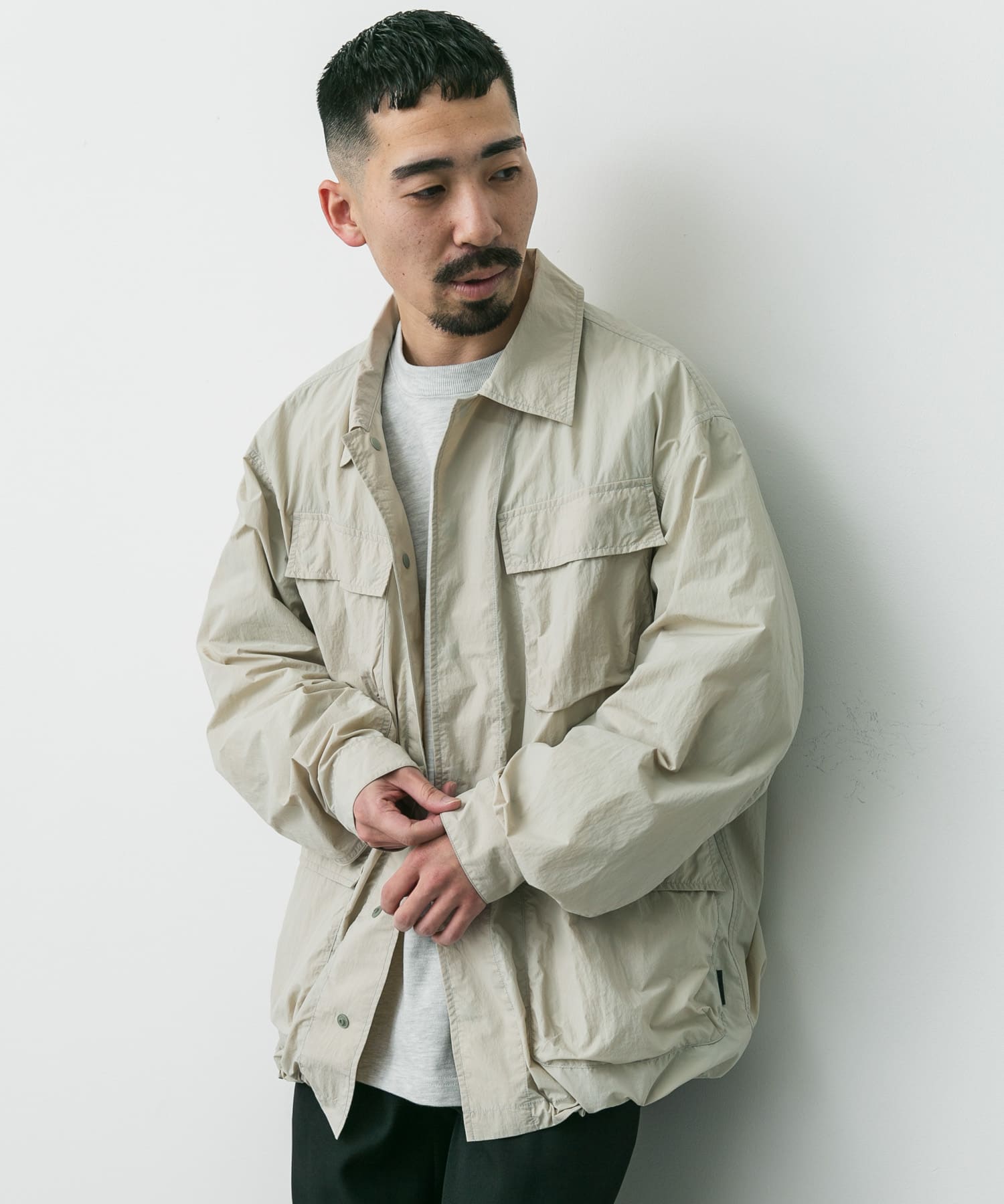 Snow Peak Apparel×DOORS　Nylon Tussah Blouson / 尼龍外套