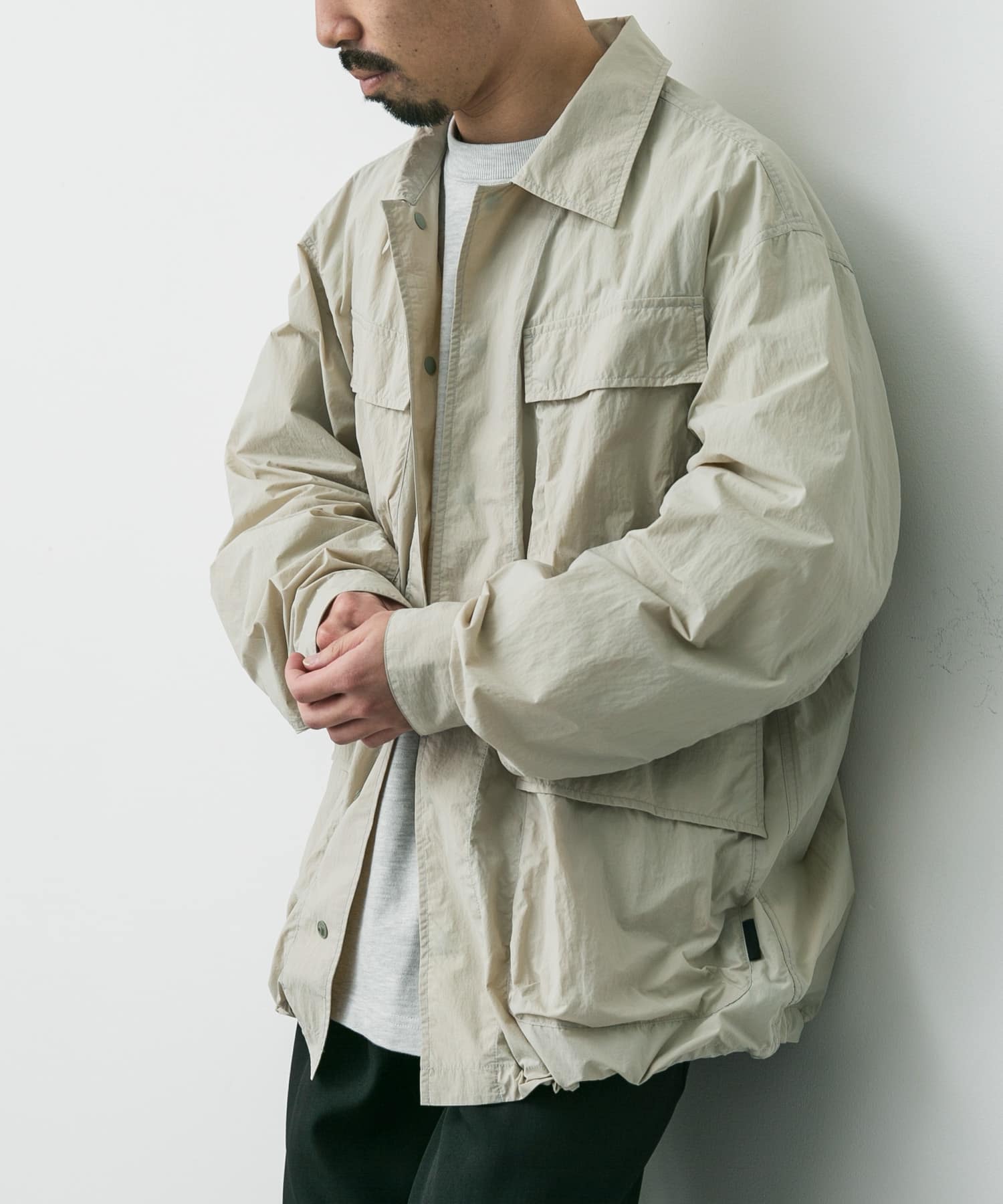 Snow Peak Apparel×DOORS　Nylon Tussah Blouson / 尼龍外套