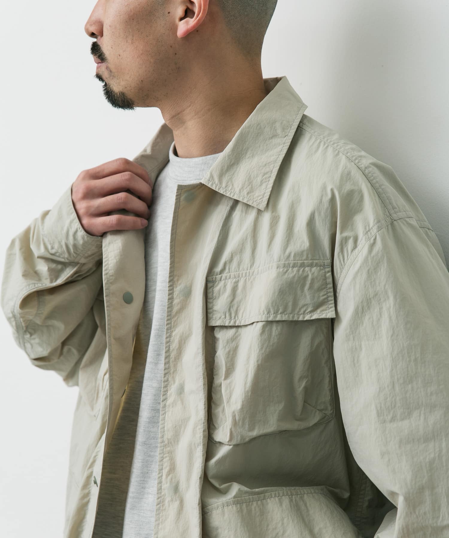 Snow Peak Apparel×DOORS　Nylon Tussah Blouson / 尼龍外套