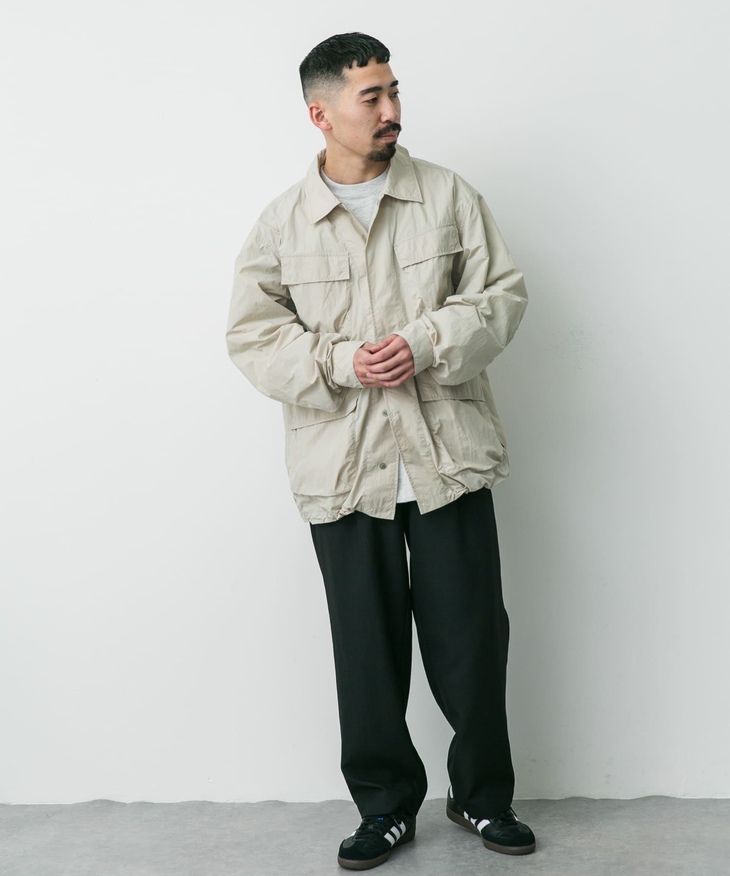 Snow Peak Apparel×DOORS　Nylon Tussah Blouson / 尼龍外套