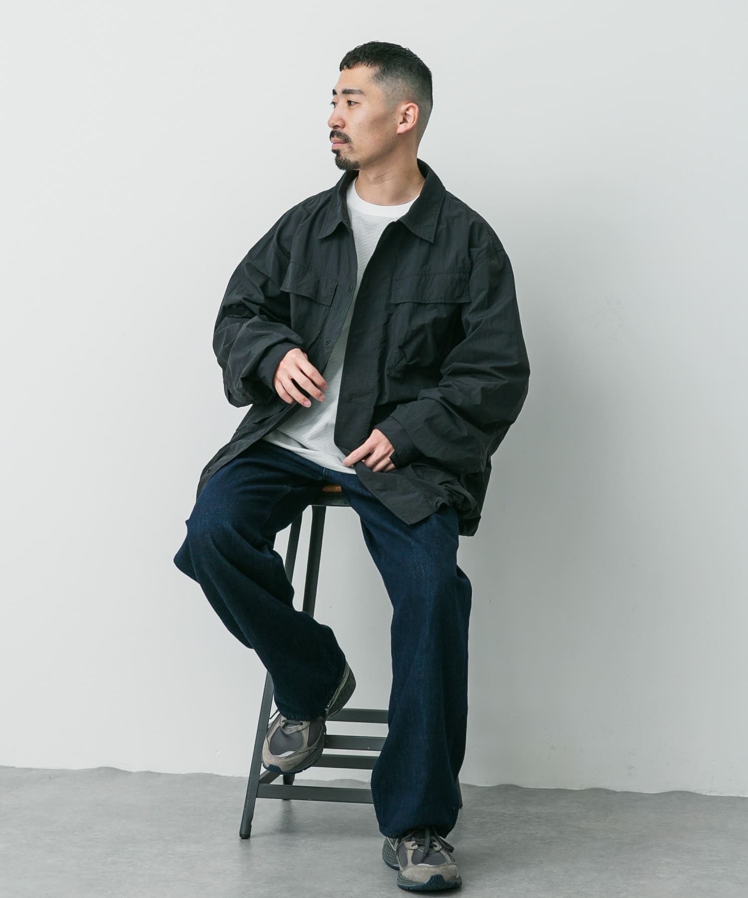 Snow Peak Apparel×DOORS　Nylon Tussah Blouson / 尼龍外套
