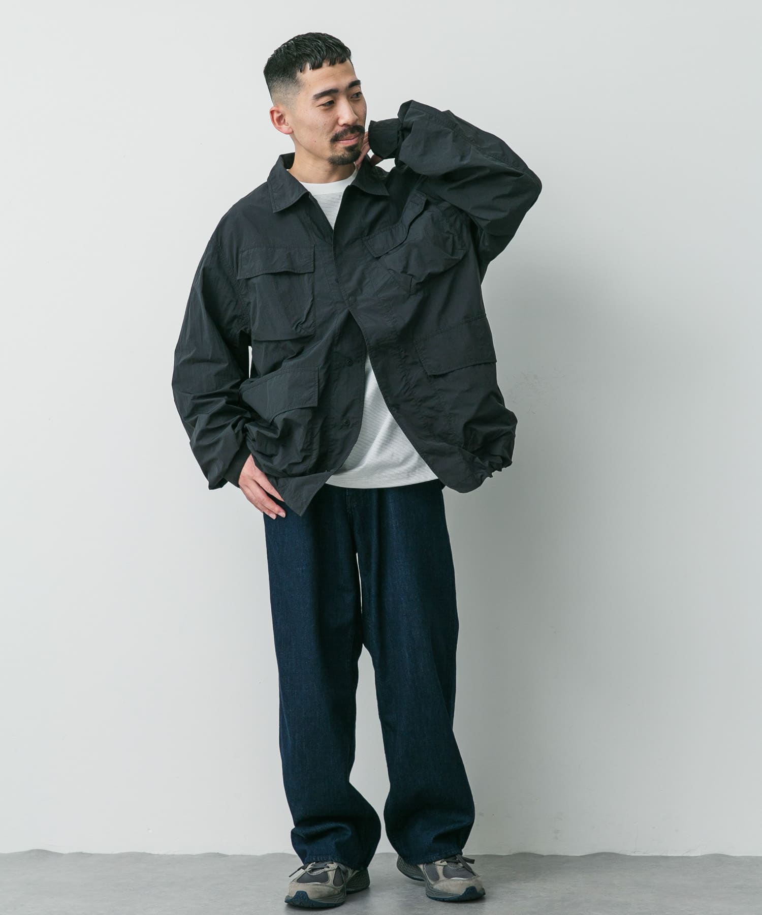 Snow Peak Apparel×DOORS　Nylon Tussah Blouson / 尼龍外套