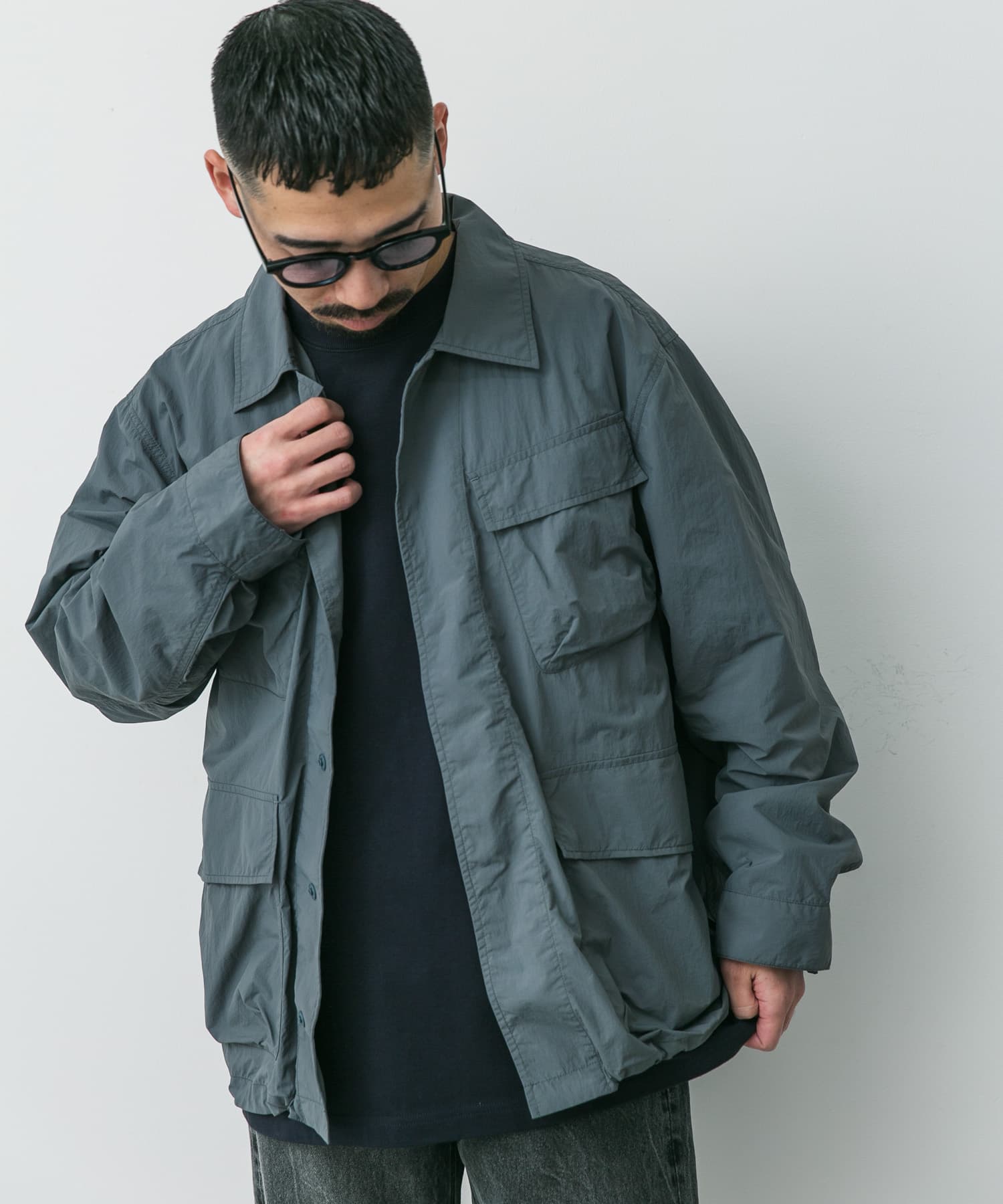 Snow Peak Apparel×DOORS　Nylon Tussah Blouson / 尼龍外套