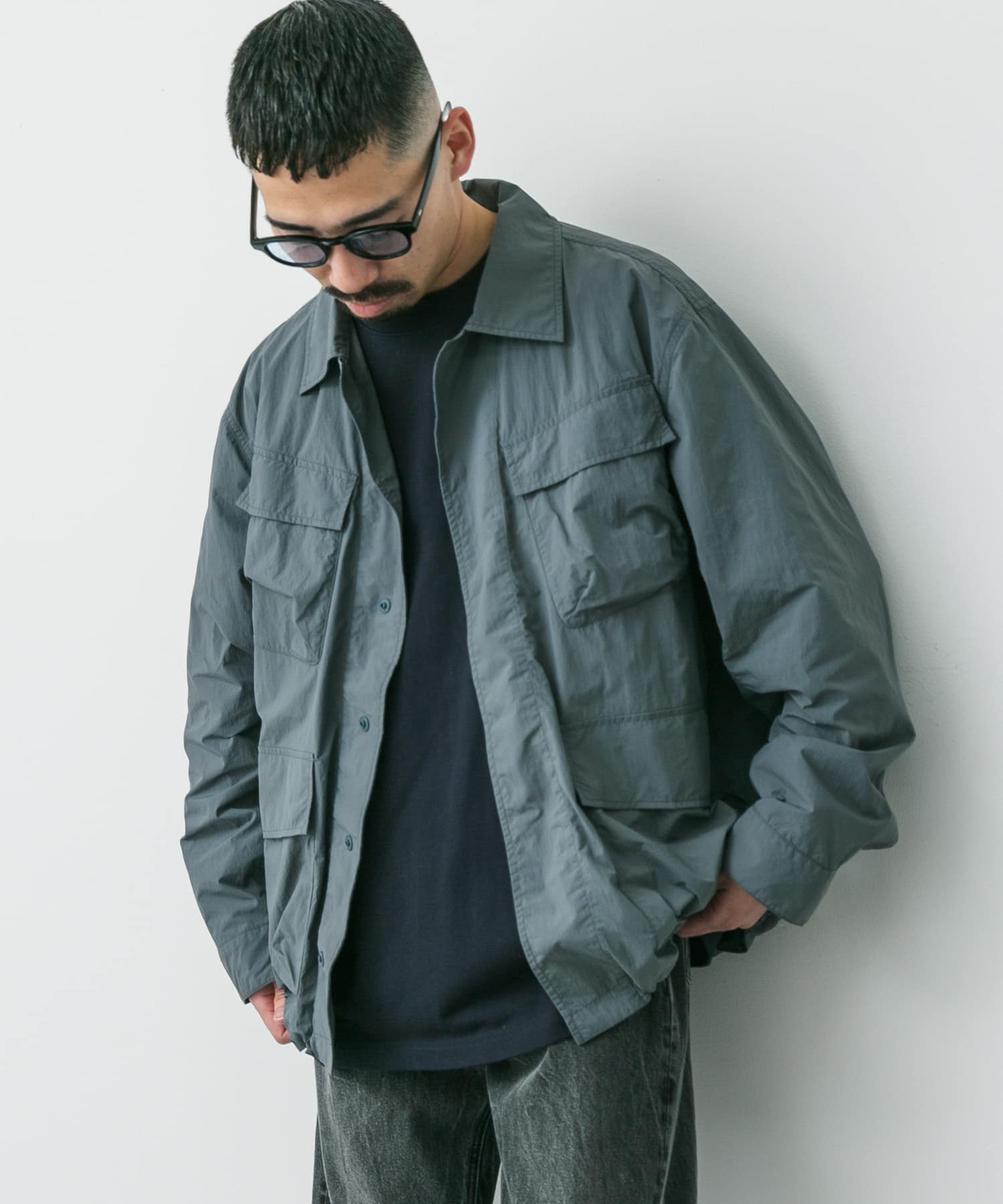 Snow Peak Apparel×DOORS　Nylon Tussah Blouson / 尼龍外套