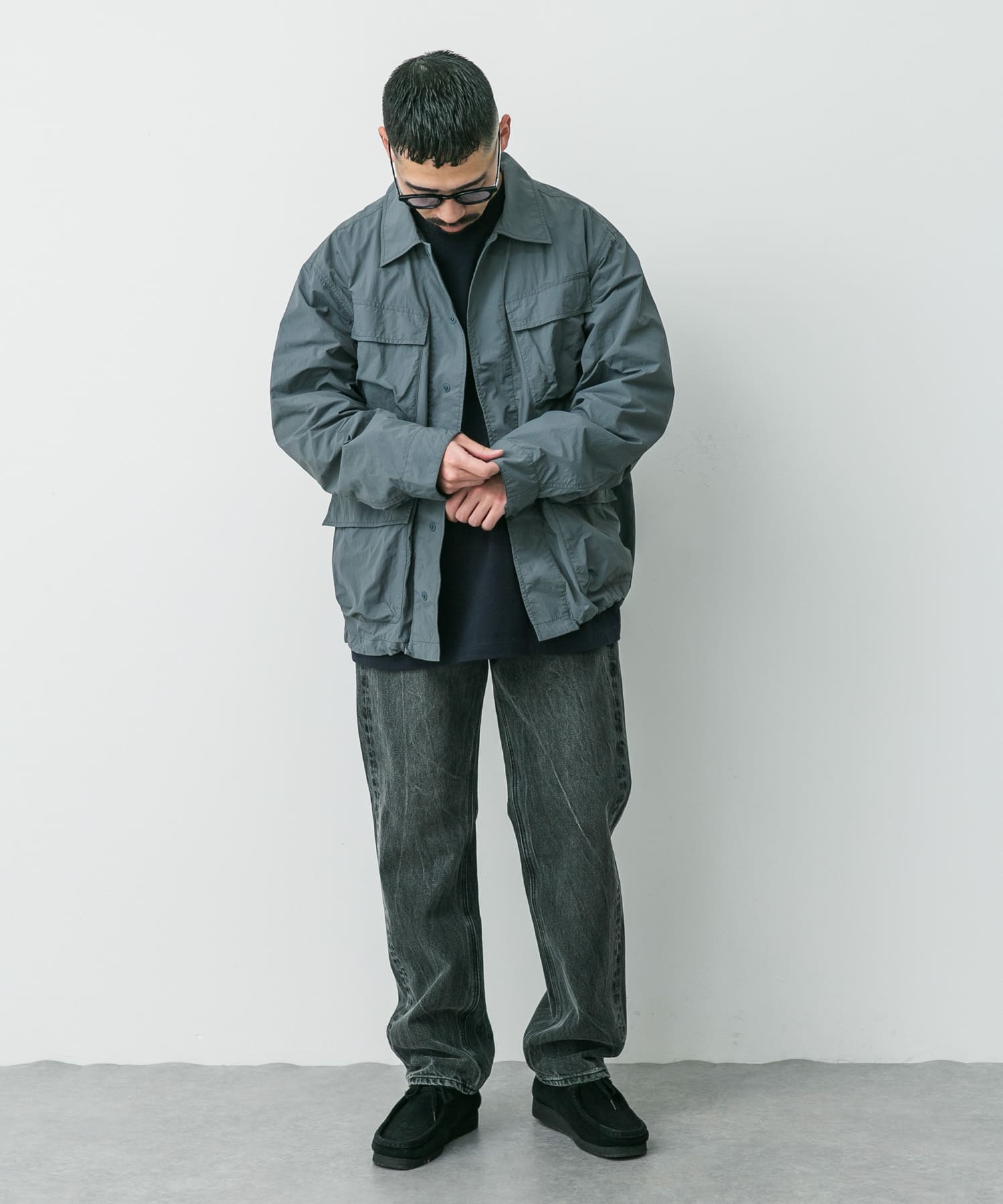 Snow Peak Apparel×DOORS　Nylon Tussah Blouson / 尼龍外套