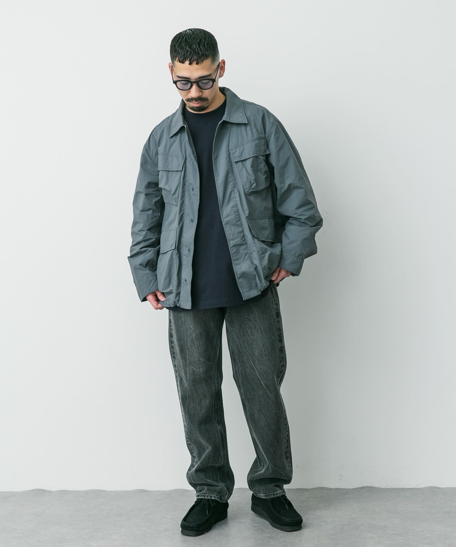 Snow Peak Apparel×DOORS　Nylon Tussah Blouson / 尼龍外套
