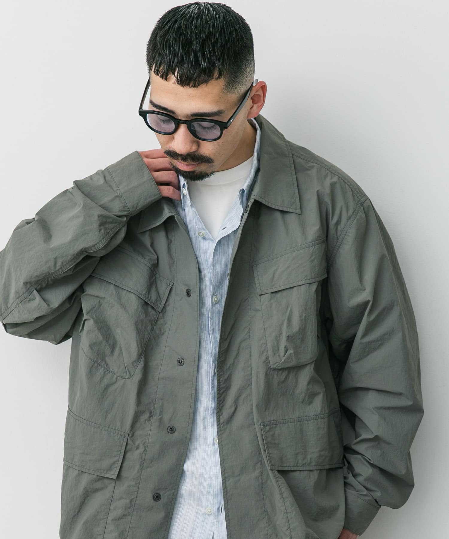 Snow Peak Apparel×DOORS　Nylon Tussah Blouson / 尼龍外套