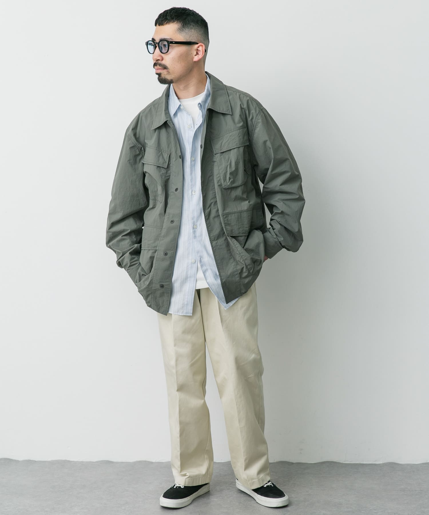 Snow Peak Apparel×DOORS　Nylon Tussah Blouson / 尼龍外套