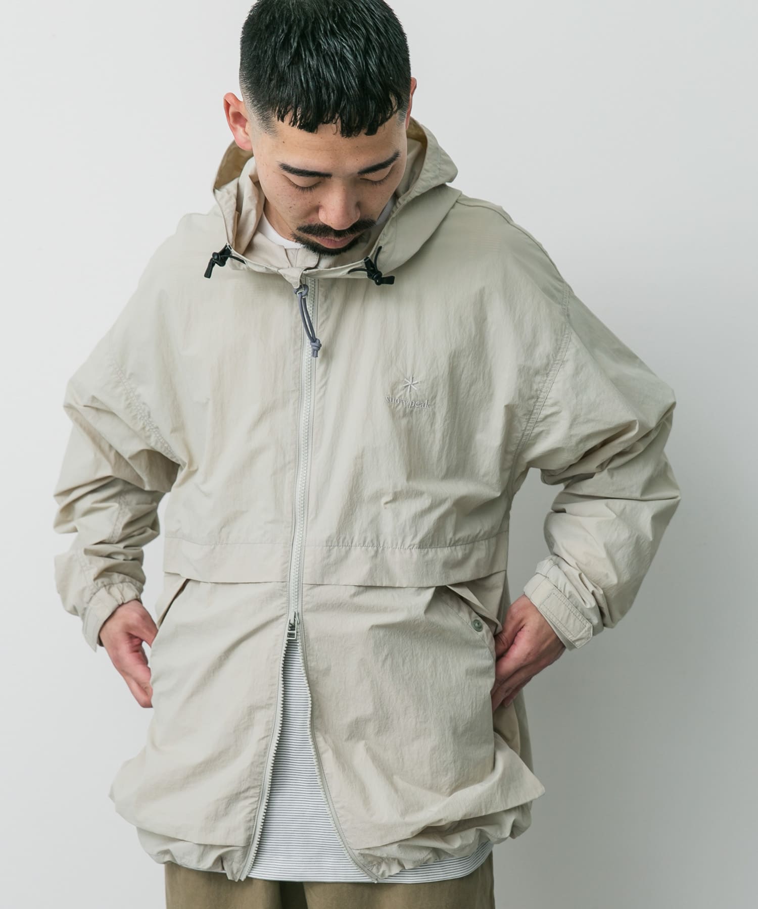 Snow Peak Apparel×DOORS　Nylon Tussah Jacket / 尼龍外套