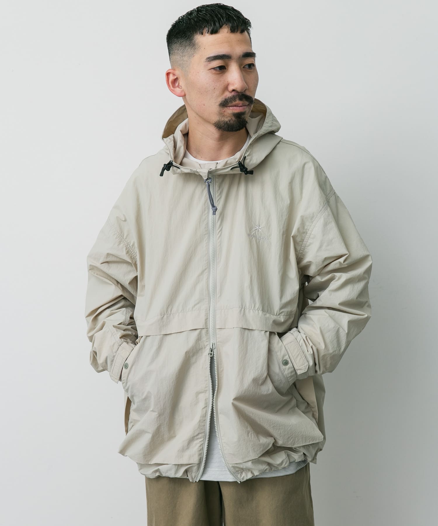Snow Peak Apparel×DOORS　Nylon Tussah Jacket / 尼龍外套