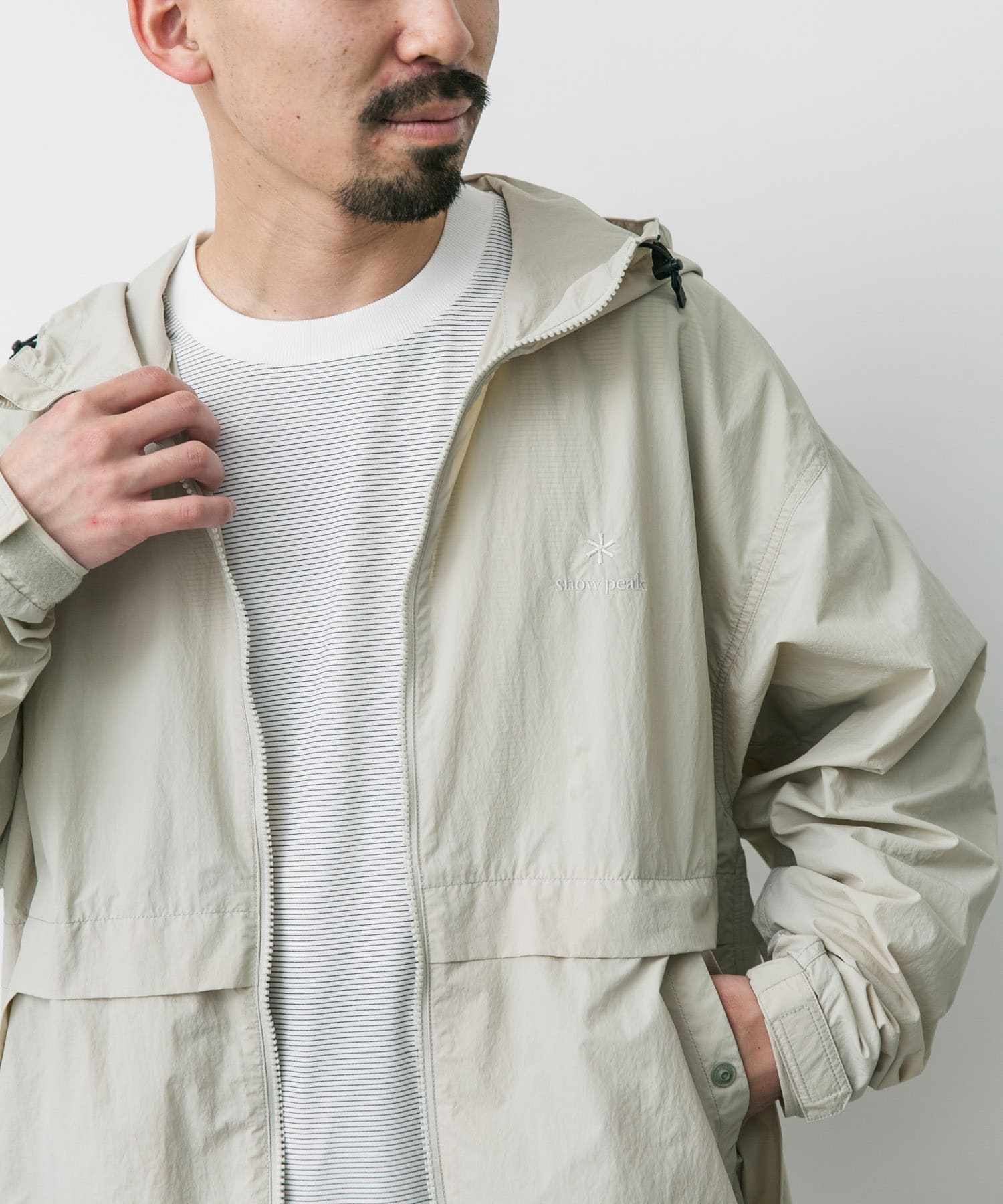 Snow Peak Apparel×DOORS　Nylon Tussah Jacket / 尼龍外套