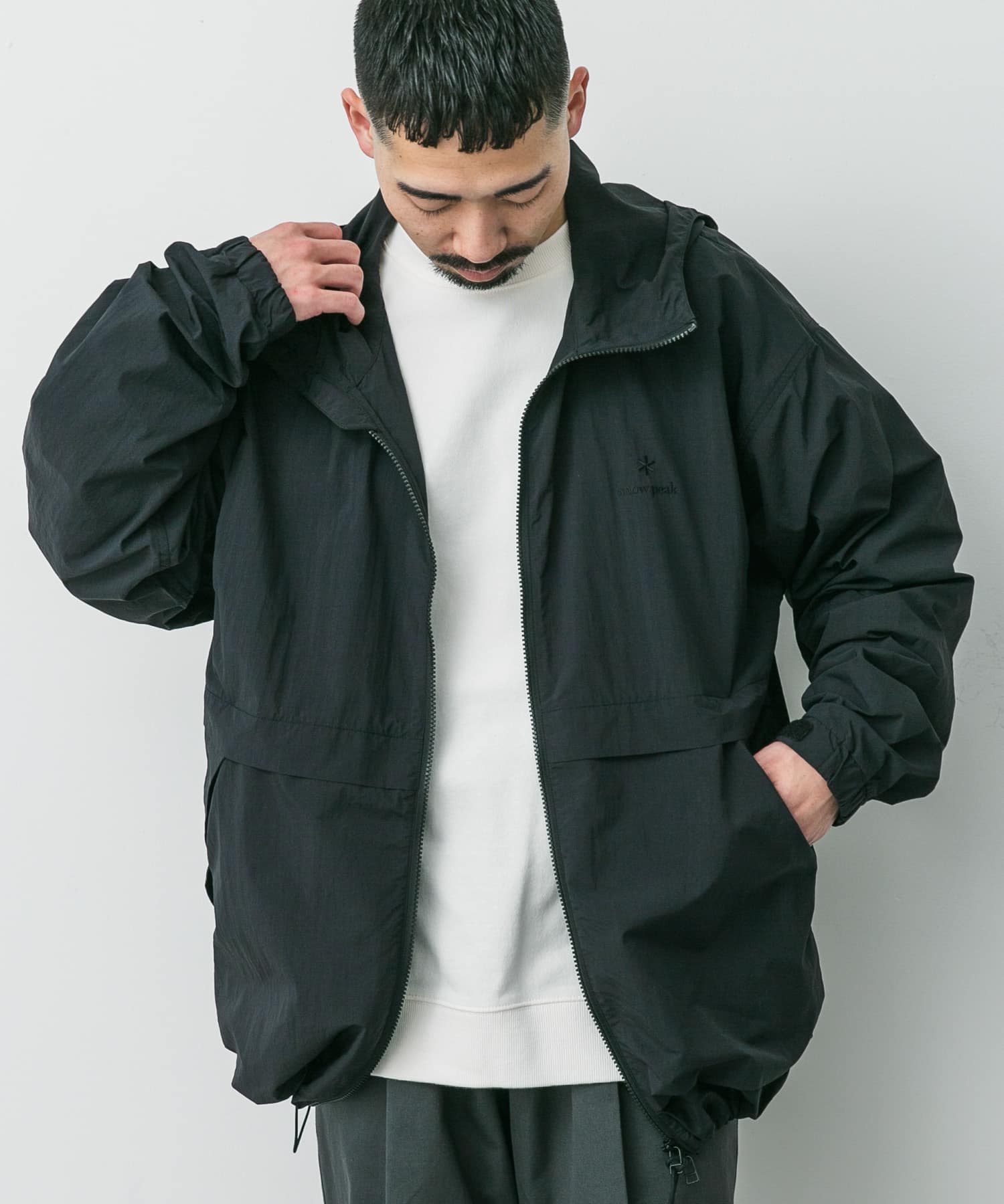 Snow Peak Apparel×DOORS　Nylon Tussah Jacket / 尼龍外套