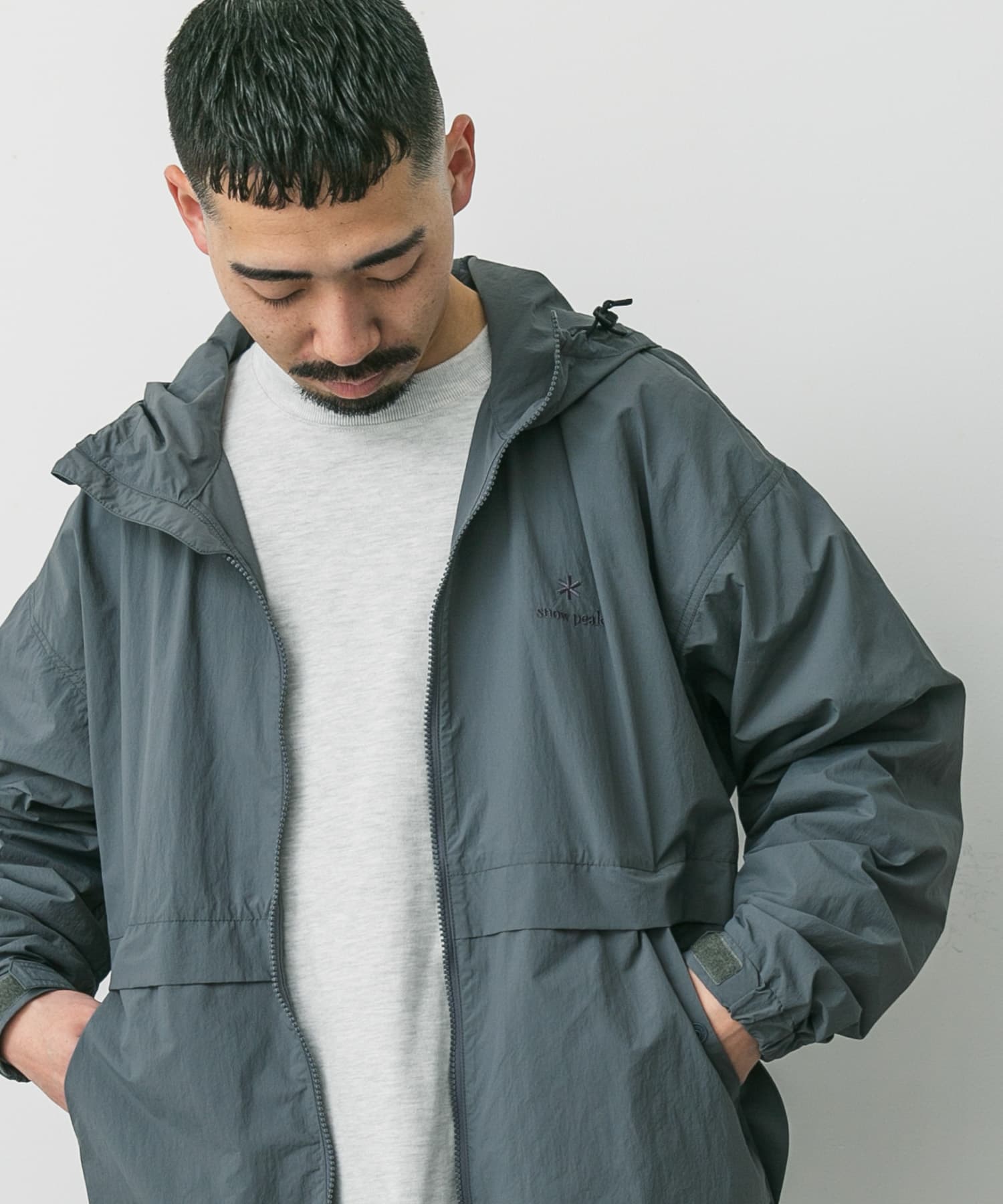 Snow Peak Apparel×DOORS　Nylon Tussah Jacket / 尼龍外套