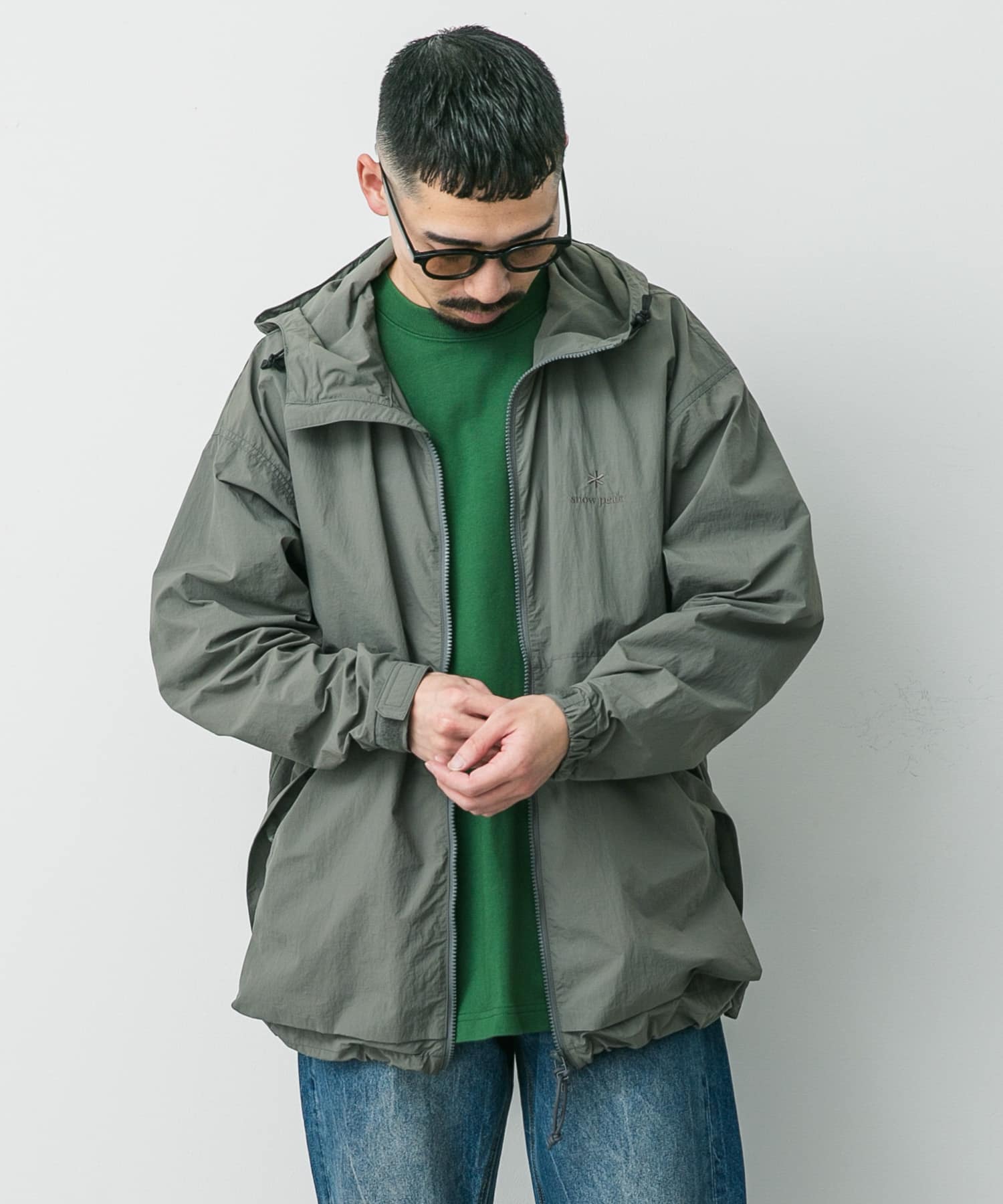 Snow Peak Apparel×DOORS　Nylon Tussah Jacket / 尼龍外套