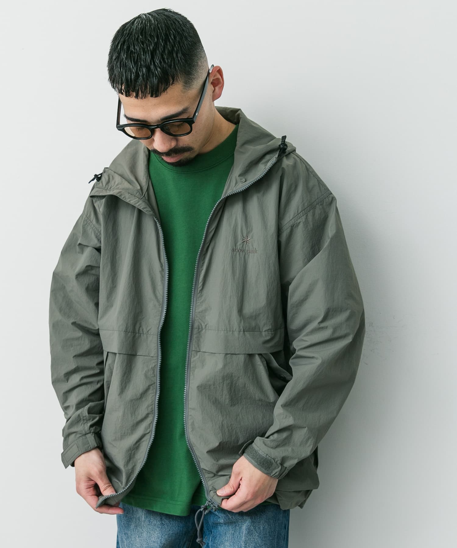 Snow Peak Apparel×DOORS　Nylon Tussah Jacket / 尼龍外套