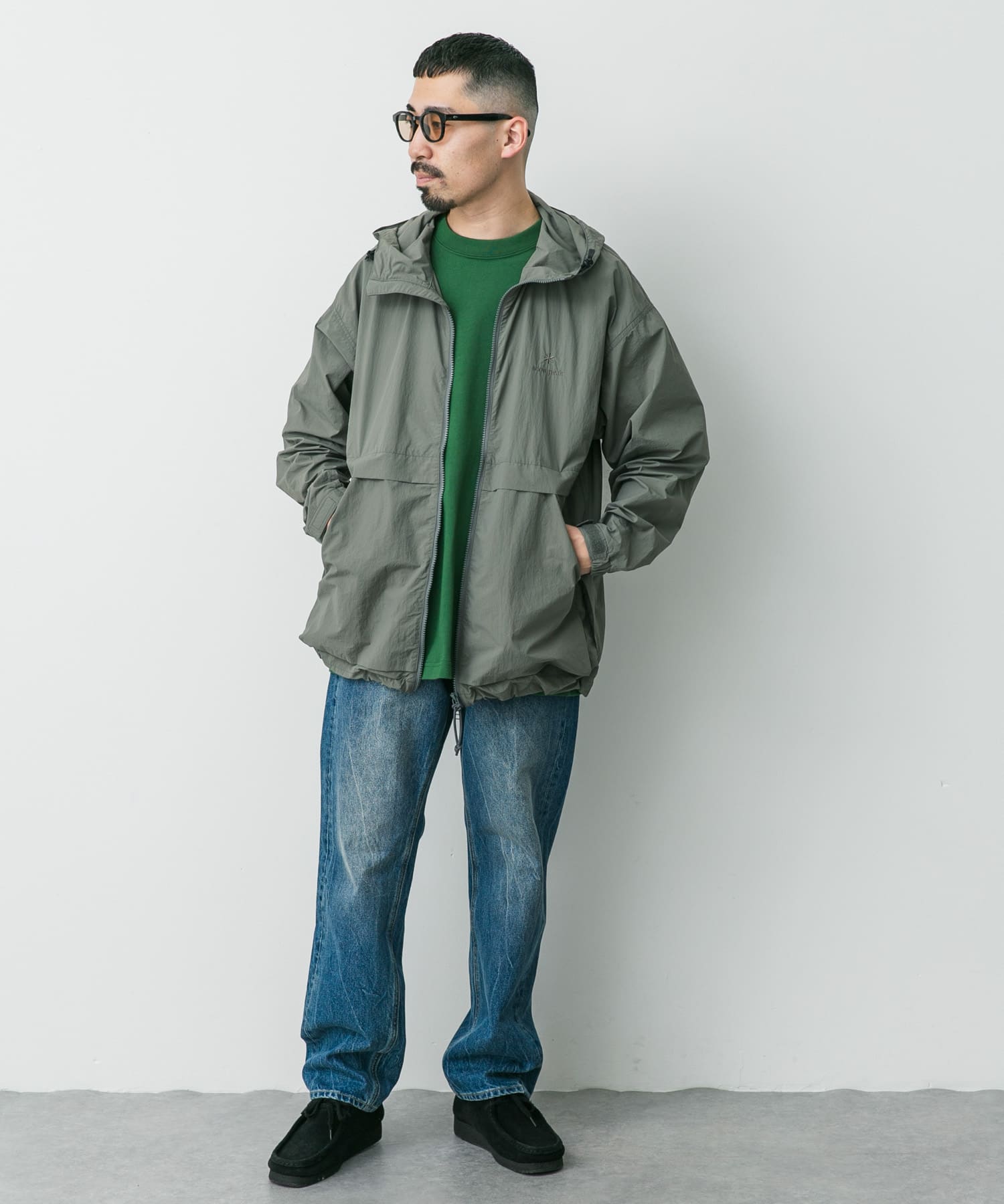 Snow Peak Apparel×DOORS　Nylon Tussah Jacket / 尼龍外套