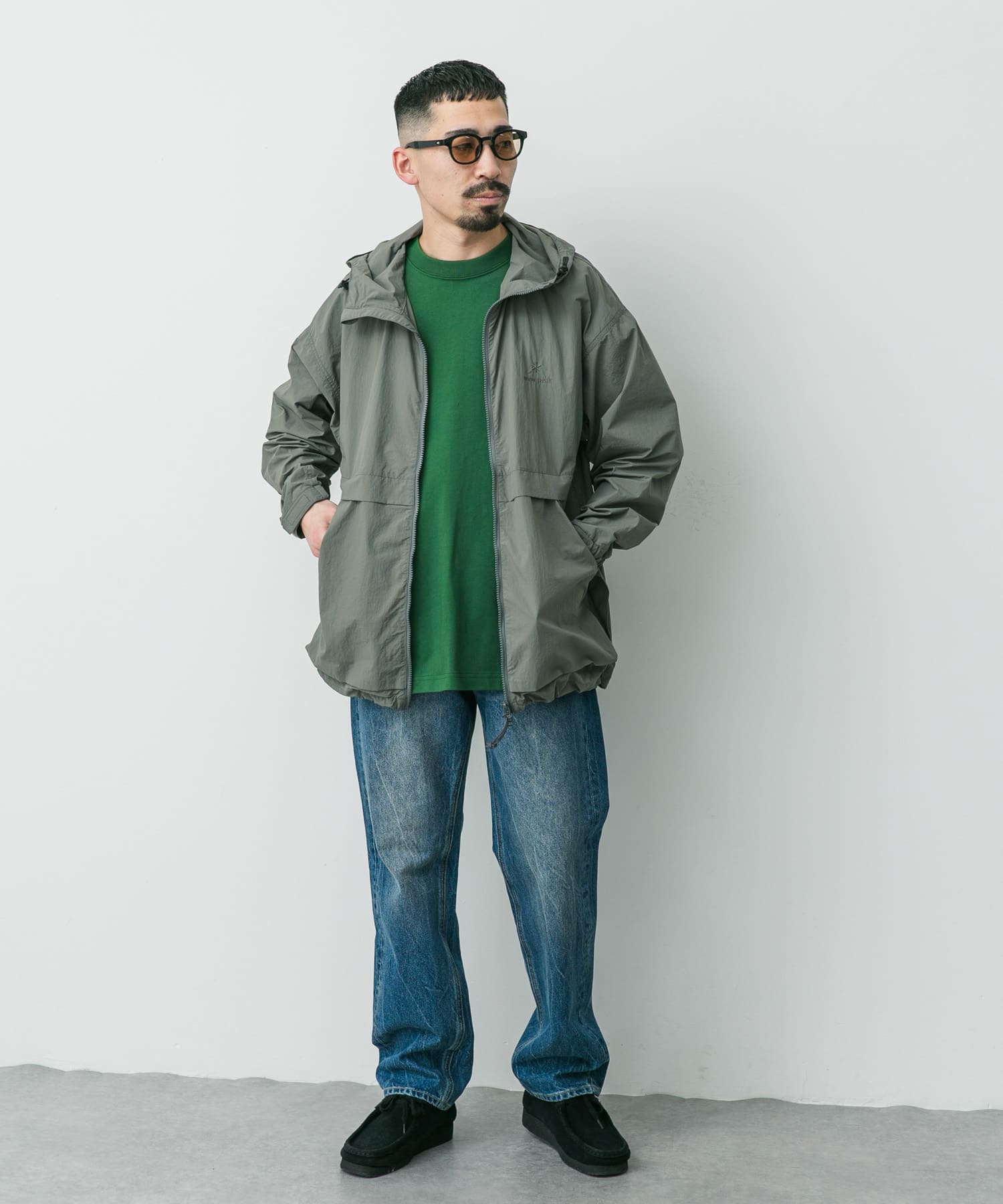 Snow Peak Apparel×DOORS　Nylon Tussah Jacket / 尼龍外套