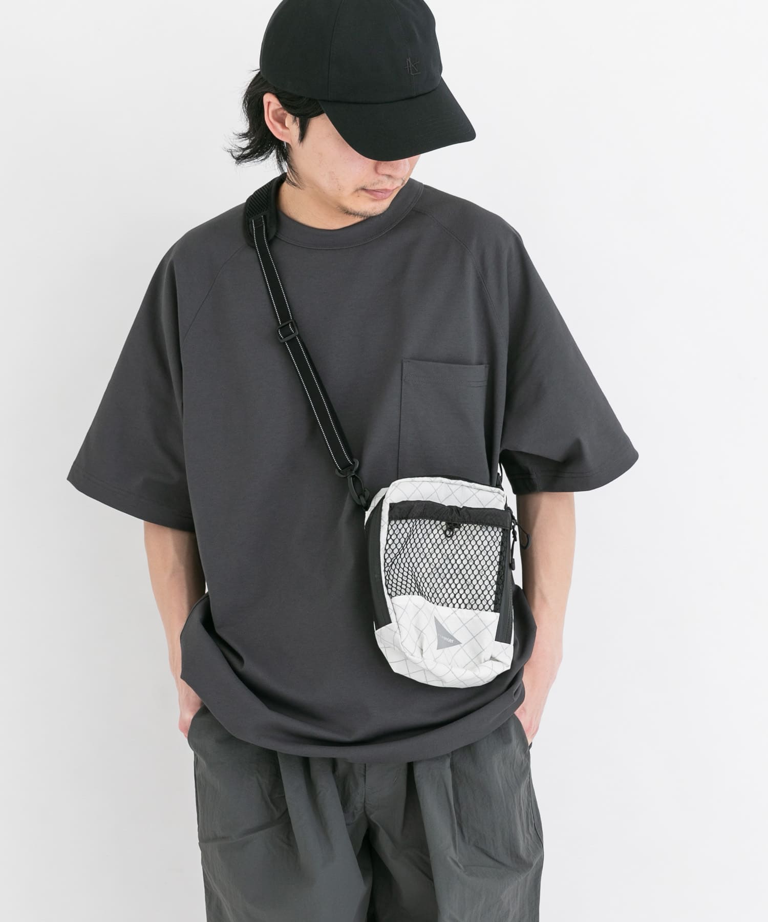 and wander　ECOPAK sholder pouch / 側背包