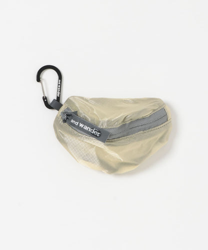 and wander　sil mini pouch / 零錢小包