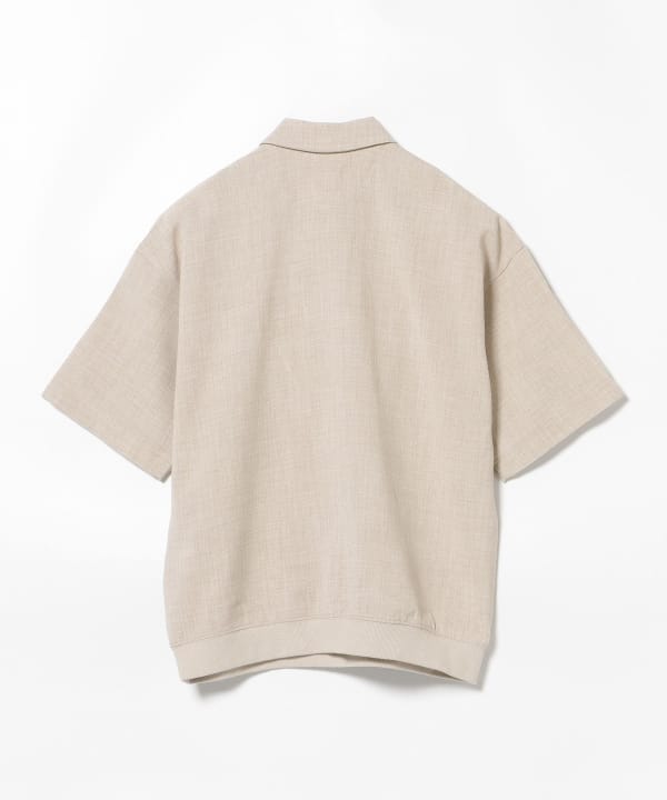 BEAMS HEART / 亞麻 速乾 POLO 衫