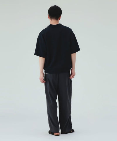 BEAMS HEART / 亞麻 速乾 POLO 衫