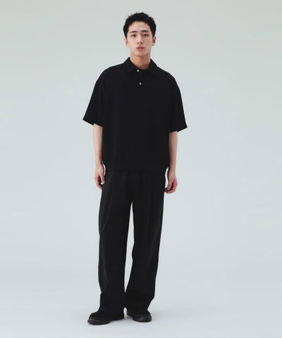 BEAMS HEART / 亞麻 速乾 POLO 衫
