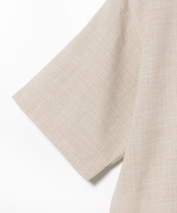 BEAMS HEART / 亞麻 速乾 POLO 衫