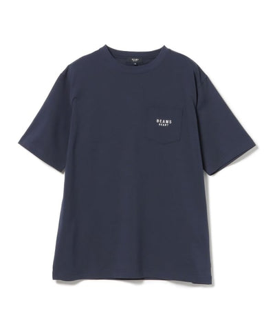 BEAMS HEART / 刺繡口袋短袖T 恤