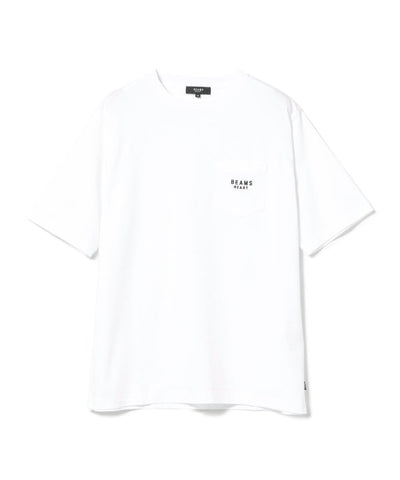 BEAMS HEART / 刺繡口袋短袖T 恤