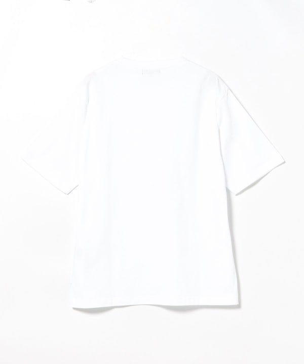 BEAMS HEART / 刺繡口袋短袖T 恤