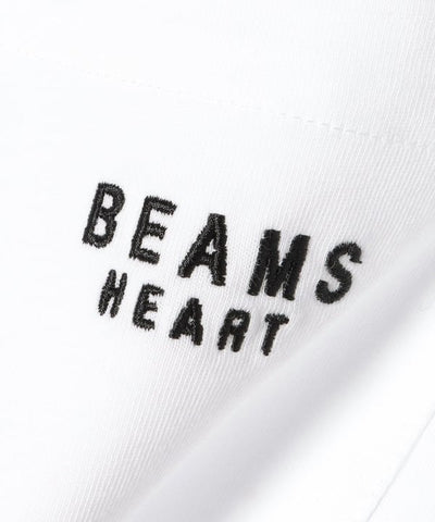 BEAMS HEART / 刺繡口袋短袖T 恤
